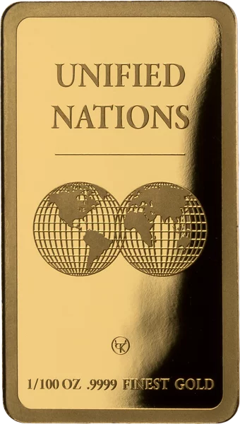 Goldbarren-Kollektion: Unified Nations - Welterbestätten II