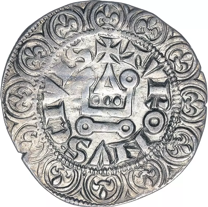 Turnosengroschen Silber Frankreich König Phillipp IV. 1285 - 1314
