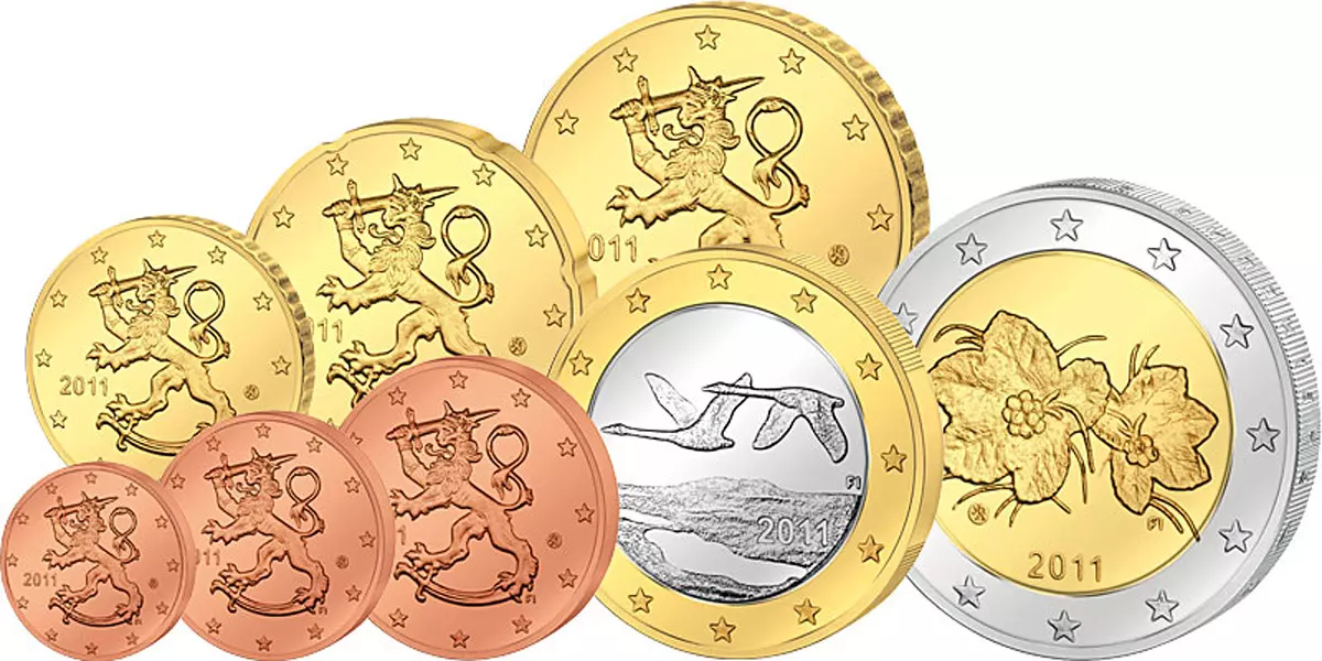Euro-Kursmünzensatz Finnland