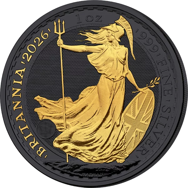 2 Pounds Großbritannien Britannia 2026 Golden Enigma Edition