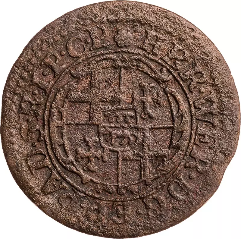4 Pfennige Paderborn Fürstbischof Hermann Werner von Wolff-Metternich 1693