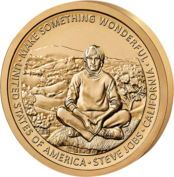 1 Dollar USA American Innovation - California Steve Jobs 2026
