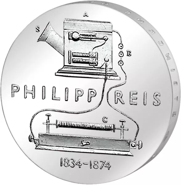 5 Mark DDR Philipp Reis 1974