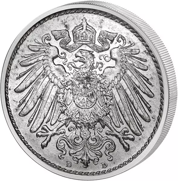 5 Pfennig Weimarer Republik Adler 1915-1922 sehr schön