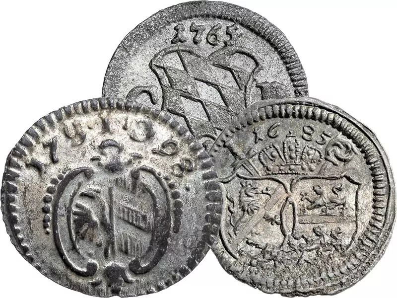 Spar-Set Die einseitigen Silberlinge Spar-Set Die einseitigen Silberlinge