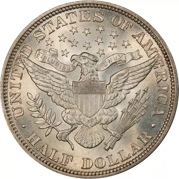 1/2 Dollar USA Barber-Half-Liberty-Kopf 1892-1915