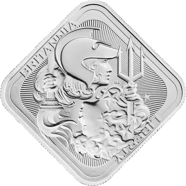 1 Unze Silberbarren Britannia and Liberty Bullion Bar