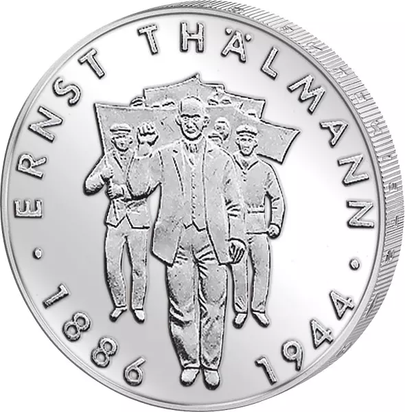 10 Mark DDR Ernst Thälmann 1986 Vorzüglich