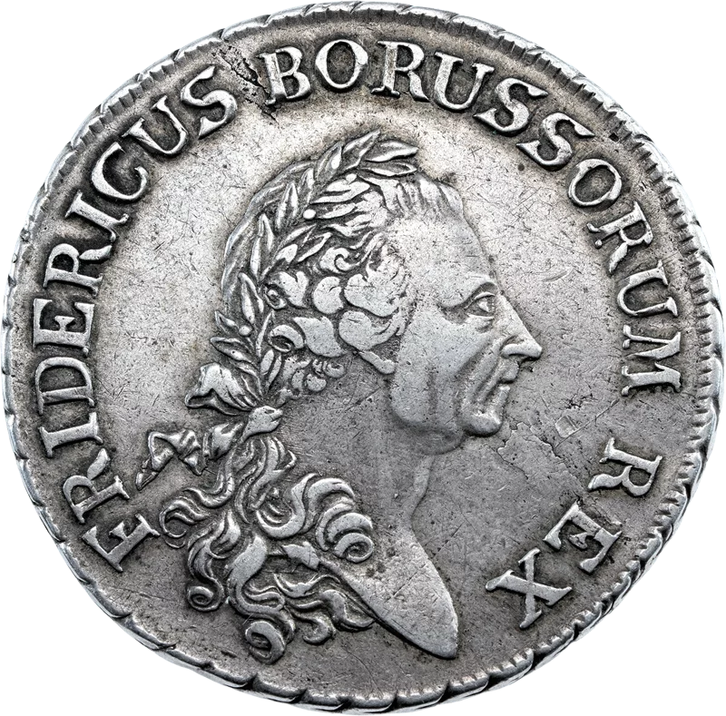 Reichstaler Brandenburg-Preußen König Friedrich der Große 1786
