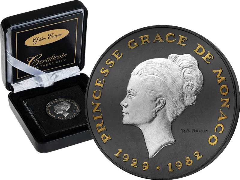 10 Francs Monaco Grace Kelly 1982 Golden Enigma Premium Edition