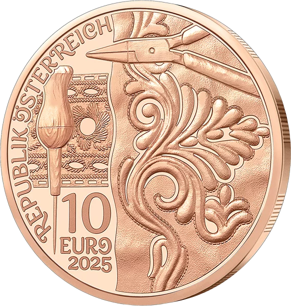 10 Euro Österreich Gschneizt & Kampelt - Leder 2025