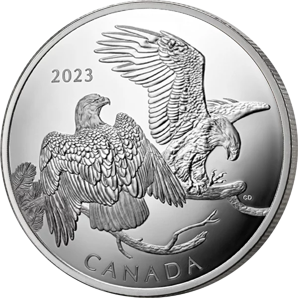 30 Dollars Kanada The Striking Bald Eagle 2023