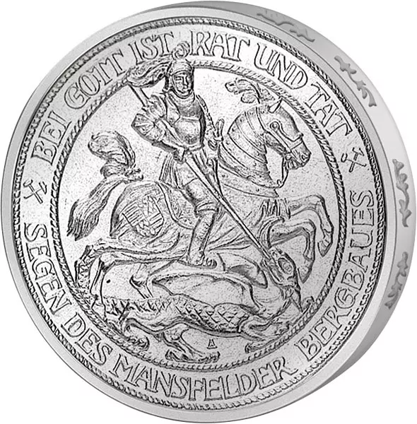 3 Mark Preußen Mansfelder Bergbau 1915 vorzüglich 3 Mark Preußen Mansfelder Bergbau 1915 vorzüglich