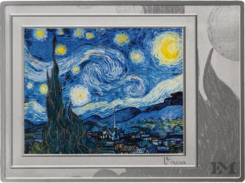 Silberbarren Ewige Meisterwerke - Sternennacht 2025