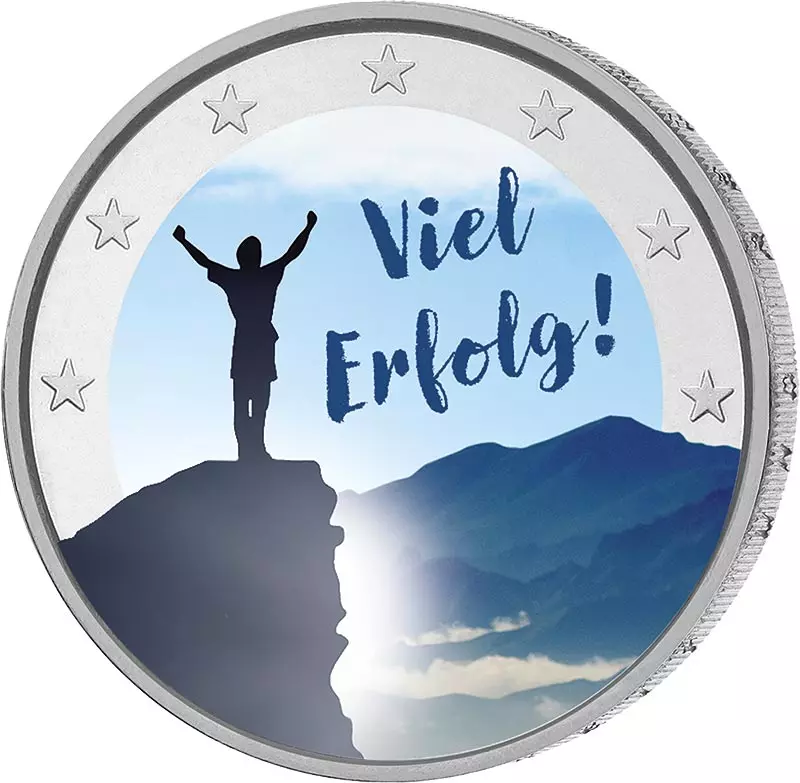 2-Euro-Künstlerausgabe Viel Erfolg in der Coincard