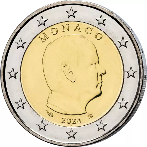 2 Euro Numisbrief Monaco 500 Jahre Vertrag mit Karl V. 2024