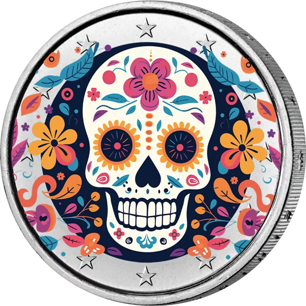 2-Euro-Künstlerausgabe Dia de los Muertos 2-Euro-Künstlerausgabe Dia de los Muertos