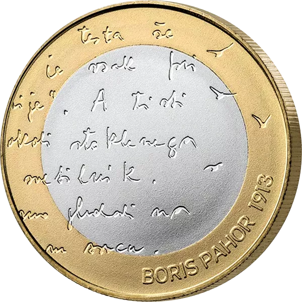 3 Euro Slowenien 110. Geburtstag Boris Pahor 2023