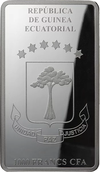 1.000 Francs Äquatorialguinea Schutzengel 2025