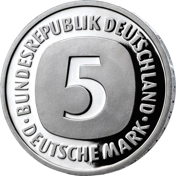 BRD-Kursmünzen-Serie 1993 Polierte Platte