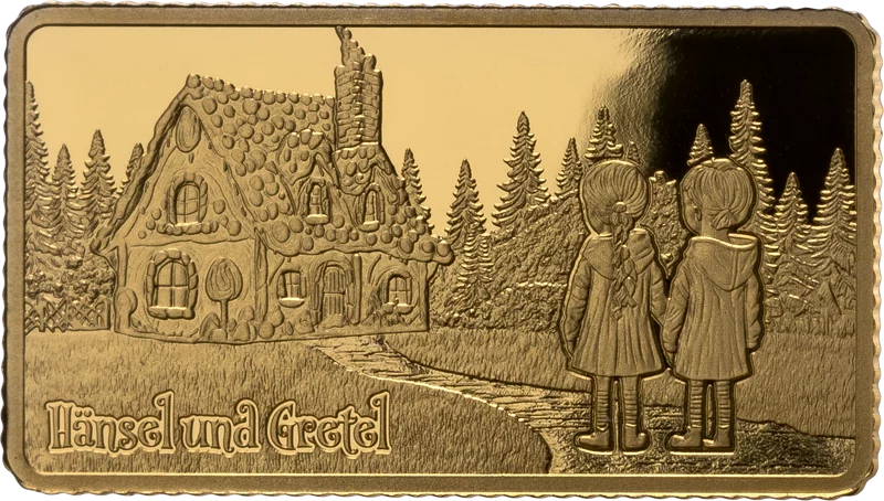 Goldbarren Goldener Märchenzauber - Hänsel und Gretel 2025
