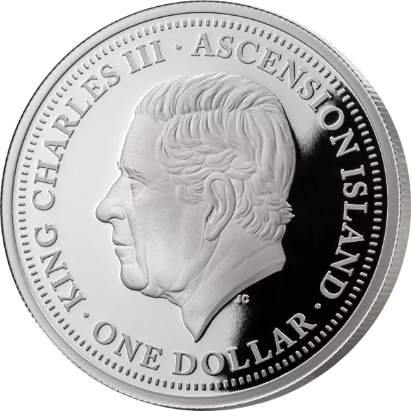 1 Dollar Ascension Bulle und Bär 2026 Shiny Gold Edition