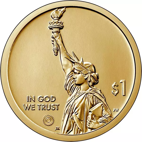 1 Dollar USA American Innovation - Vermont 2022