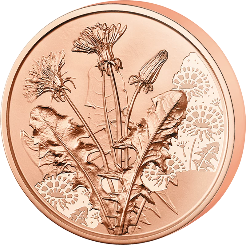 10 Euro Österreich Mit der Sprache der Blumen - Der Löwenzahn 2022