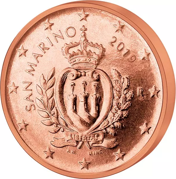 Euro-Kursmünzensatz San Marino 2019