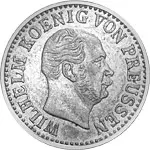 1/2 Groschen Preußen König Wilhelm I. 1861-1873