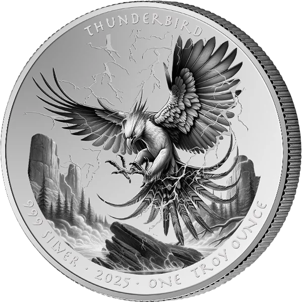1 Dollar USA Thunder Bird 2025