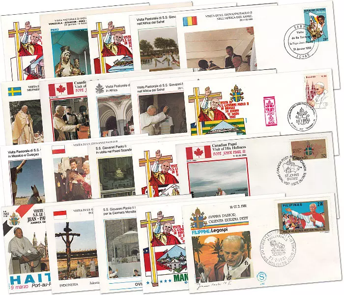 20 Historische Vatikanbriefe Papst Johannes Paul II 20 Historische Vatikanbriefe Papst Johannes Paul II