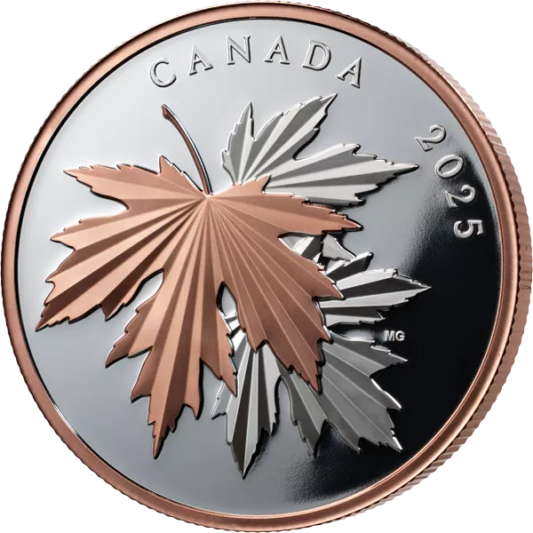 100 Dollars Kanada Gleaming Maple Leaf 2025