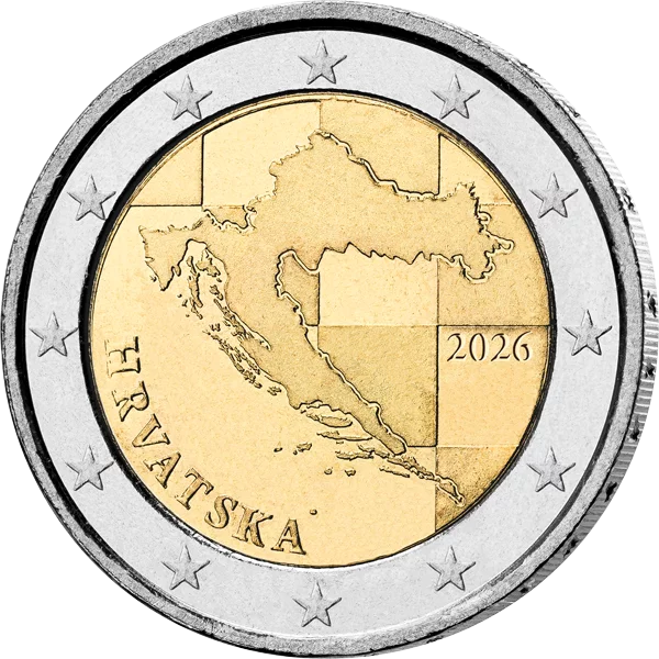 Euro-Kursmünzensatz Kroatien Vukovar 2026