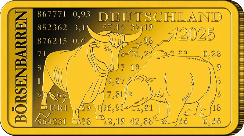 1 Gramm Goldbarren Börsenbarren 2025