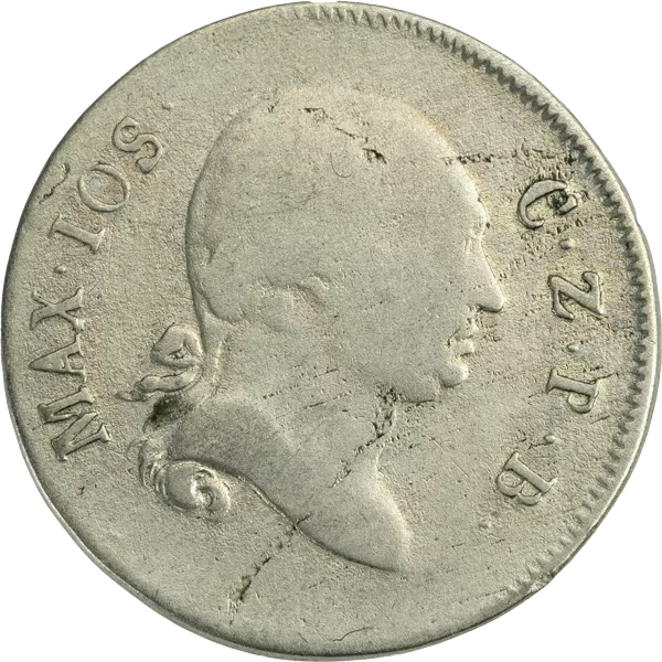 6 Kreuzer Bayern Kurfürst Maximilian IV. Joseph 1804, 1805