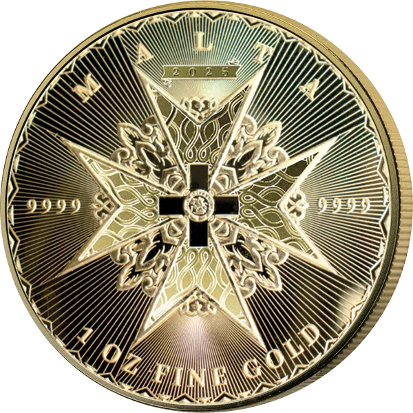 1 Unze Gold Malta Malteserkreuz 2025