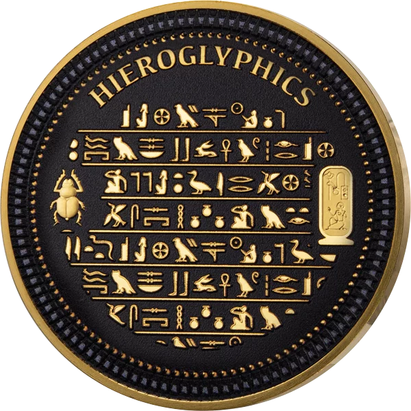 1/2 Dollar Salomonen Ancient Egypt Collection - Hieroglyphics 2023