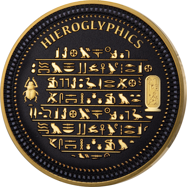 1/2 Dollar Salomonen Ancient Egypt Collection - Hieroglyphics 2023, Unedles Metall