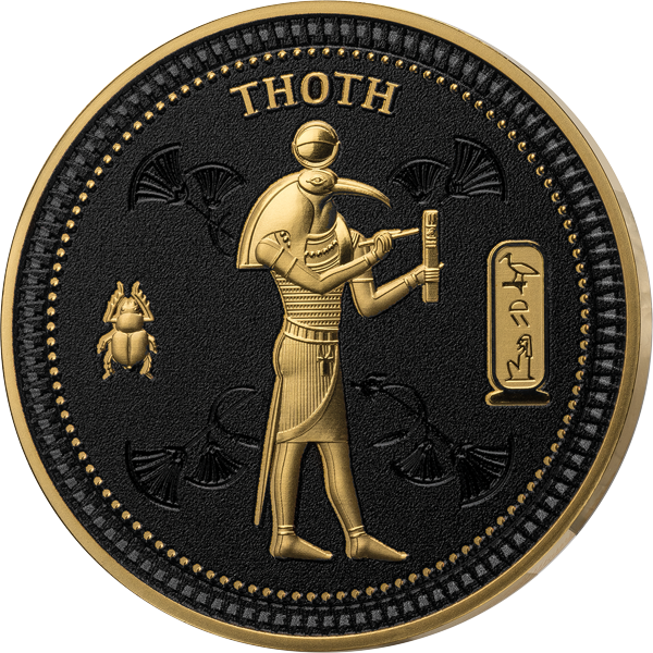 1/2 Dollar Salomonen Ancient Egypt Collection - Thoth 2022, Unedles Metall