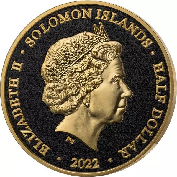 1/2 Dollar Salomonen Ancient Egypt Collection - Tal der Könige 2022