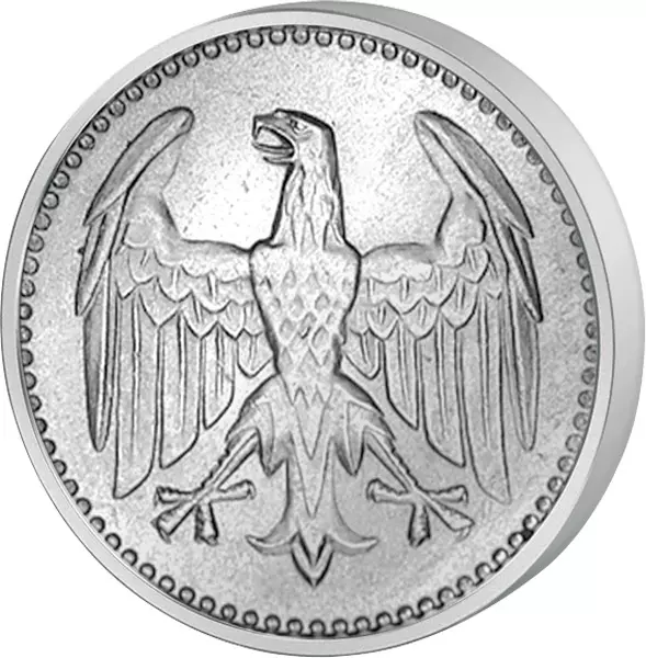 1 Mark Weimarer Republik Adler 1924-1925