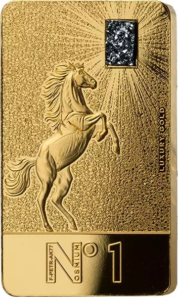 5.000 Francs Guinea Luxury Gold - Osmium Mustang 2024