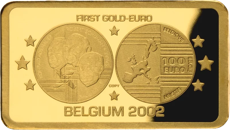 100 Francs Elfenbeinküste History of Gold Euros - Belgien 2024 100 Francs Elfenbeinküste History of Gold Euros - Belgien 2024