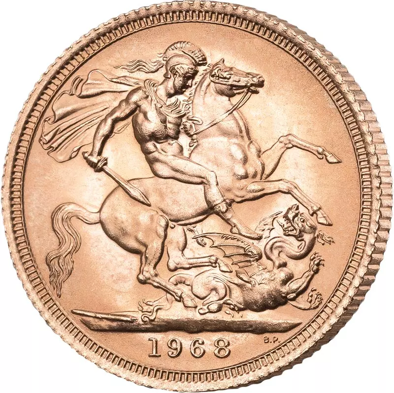 1 Sovereign Großbritannien Queen Elizabeth II. 1957-1968