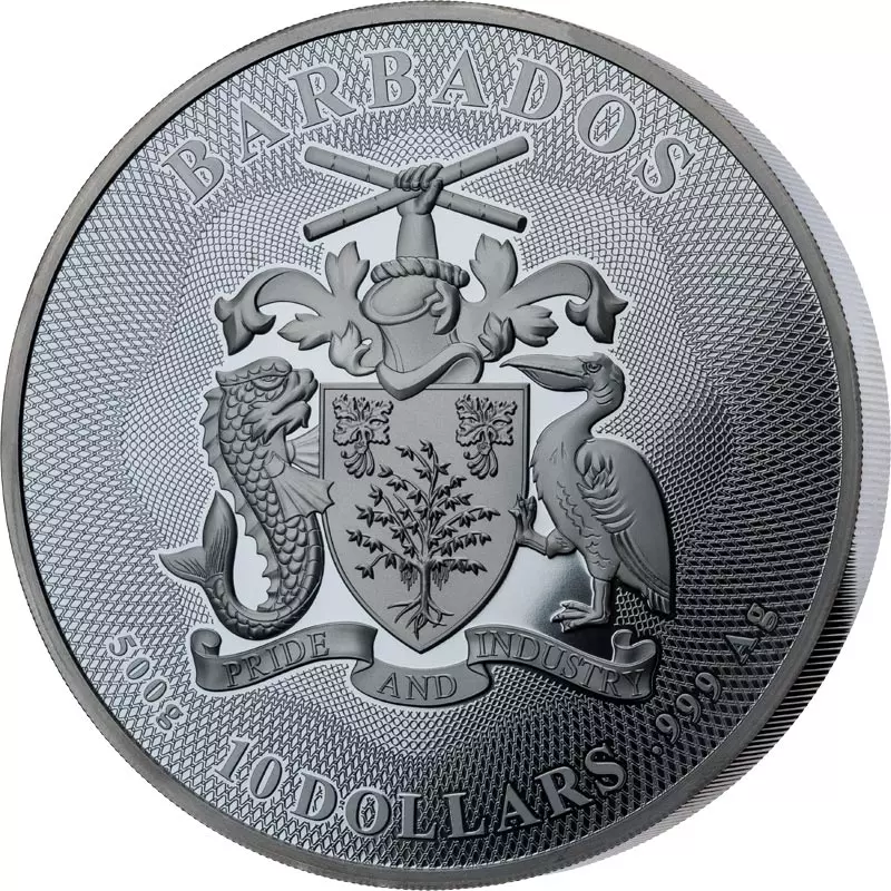 10 Dollars Barbados In Erinnerung an Queen Elizabeth II. 2023