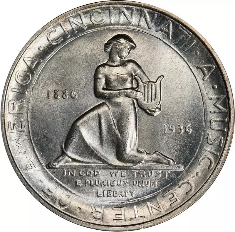 1/2 Dollar USA Cincinnati 1936