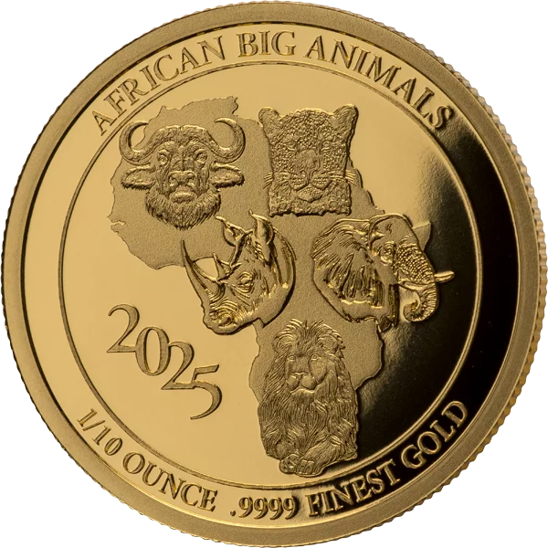 500 Dalasis Gambia African Big Animals 2025