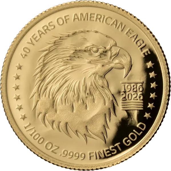 200 Dalasis Gambia 40 Jahre American Eagle 2026