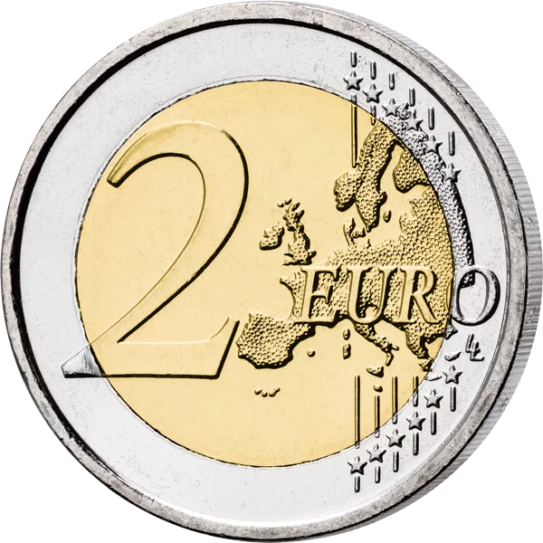 2 Euro Kroatien 1.100 Jahre Königreich Kroatien und König Tomislav 2025 mit Farb-Applikation